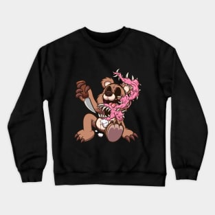 Teddy Bear Monster Crewneck Sweatshirt